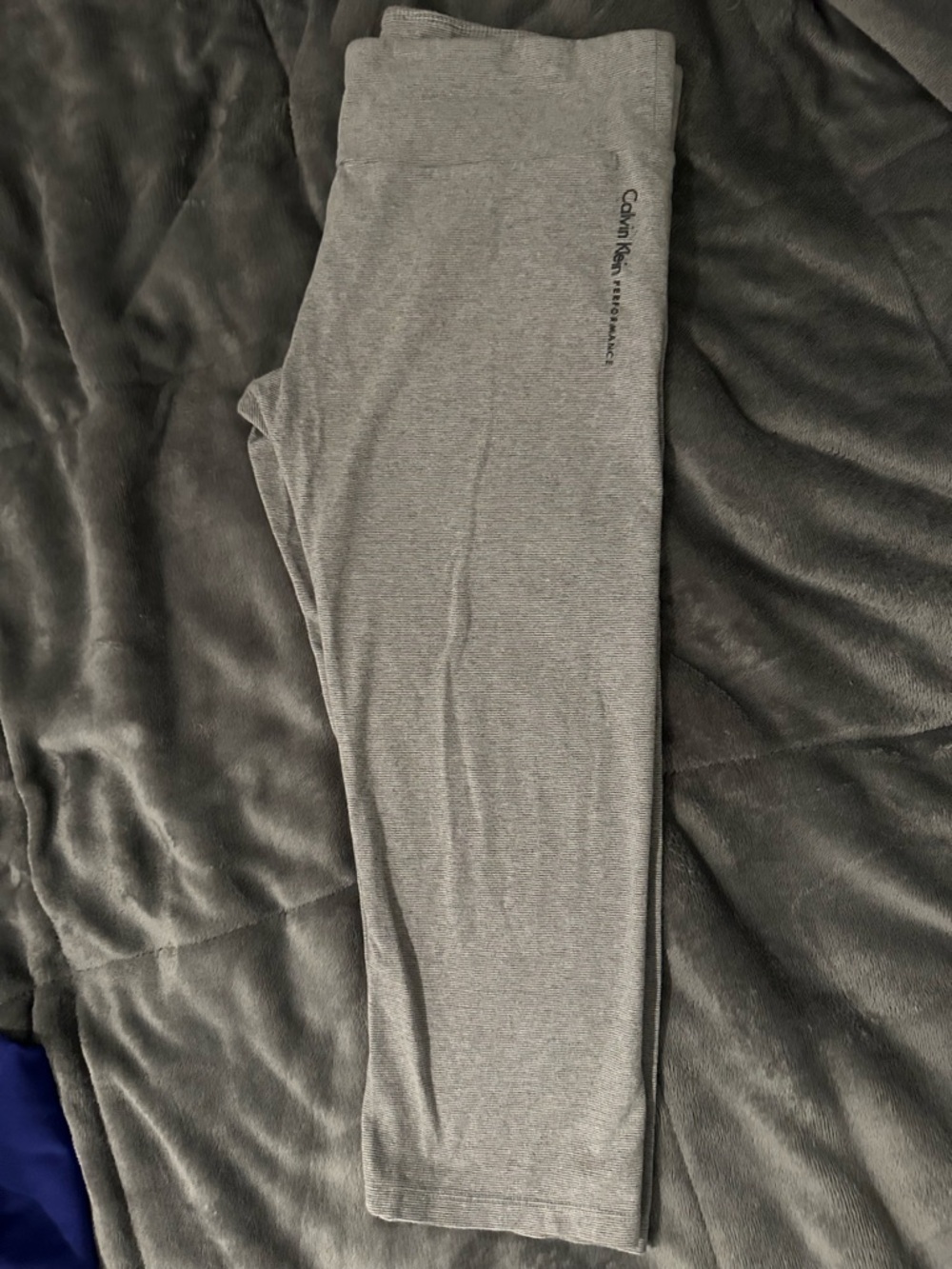 Calvin Klein Heather Gray Yoga Leggings